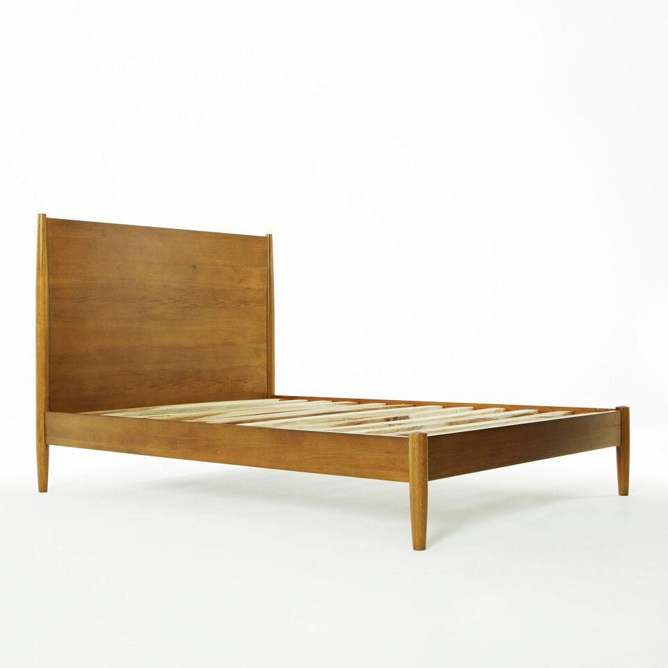 Mid-Century Bed - Acorn | west elm United Kingdom